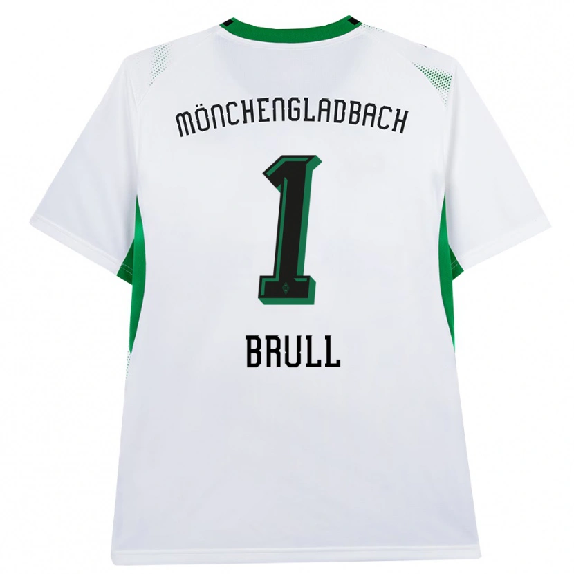Danxen Kvinder Maximilian Brüll #1 Hvid Sort Grøn Hjemmebane Spillertrøjer 2026/27 Trøje T-Shirt
