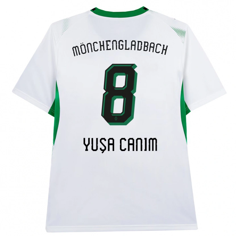 Danxen Kvinder Salih Yuşa Canım #8 Hvid Sort Grøn Hjemmebane Spillertrøjer 2026/27 Trøje T-Shirt