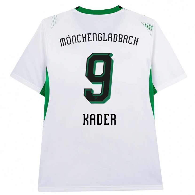 Danxen Kvinder Cagatay Kader #9 Hvid Sort Grøn Hjemmebane Spillertrøjer 2026/27 Trøje T-Shirt