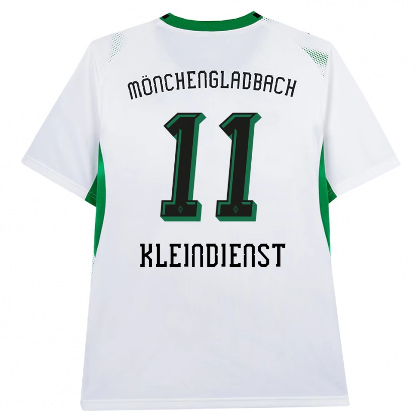 Danxen Kvinder Tim Kleindienst #11 Hvid Sort Grøn Hjemmebane Spillertrøjer 2026/27 Trøje T-Shirt
