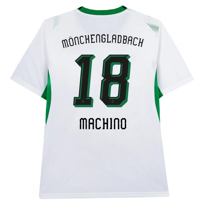 Danxen Kvinder Shuto Machino #18 Hvid Sort Grøn Hjemmebane Spillertrøjer 2026/27 Trøje T-Shirt