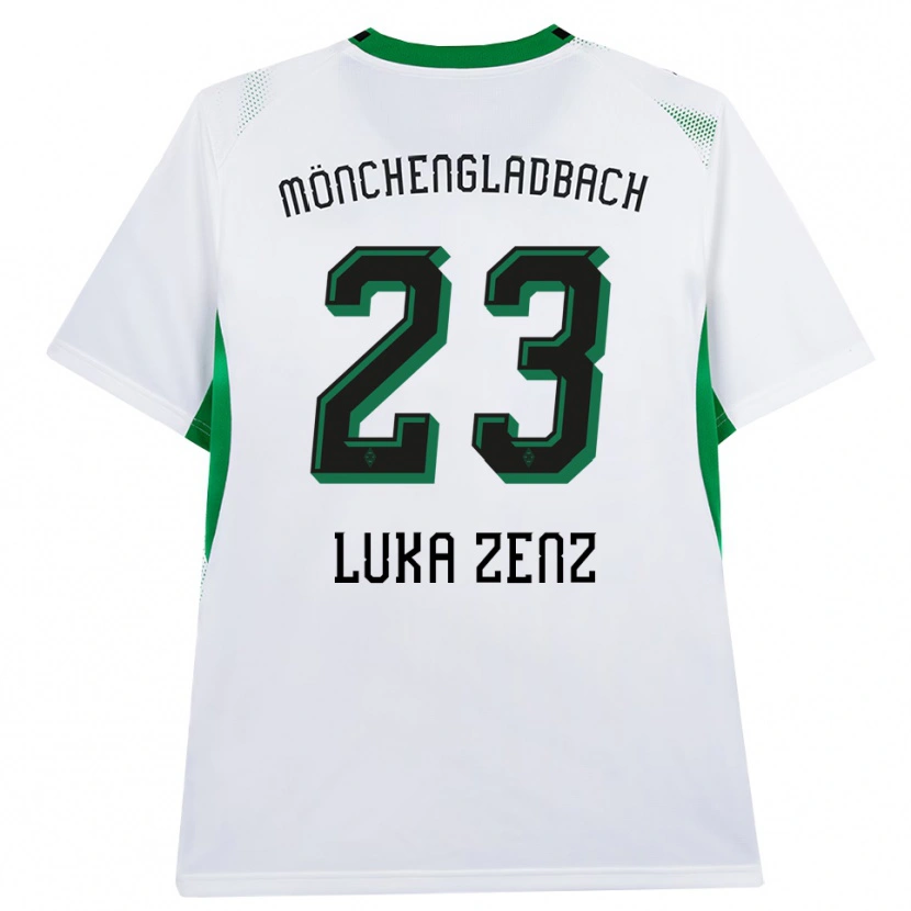 Danxen Kvinder Paul Luka Zenz #23 Hvid Sort Grøn Hjemmebane Spillertrøjer 2026/27 Trøje T-Shirt