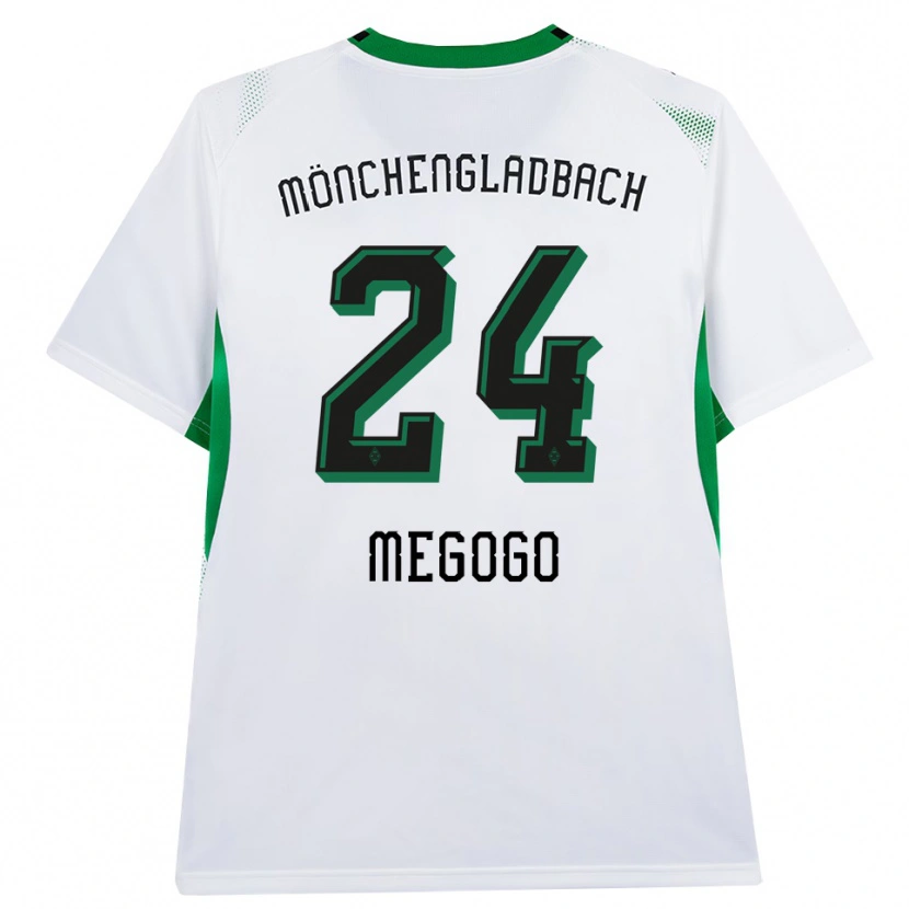Danxen Kvinder Destini Megogo #24 Hvid Sort Grøn Hjemmebane Spillertrøjer 2026/27 Trøje T-Shirt