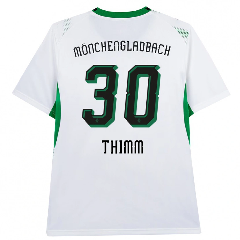 Danxen Kvinder Joshua Thimm #30 Hvid Sort Grøn Hjemmebane Spillertrøjer 2026/27 Trøje T-Shirt