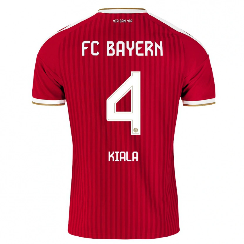 Danxen Kvinder Cassiano Kiala #4 Rød Hvid Blå Hjemmebane Spillertrøjer 2026/27 Trøje T-Shirt