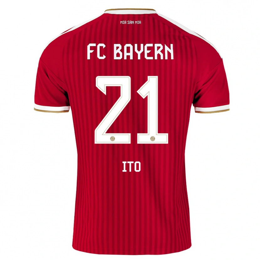 Danxen Kvinder Hiroki Ito #21 Rød Hvid Blå Hjemmebane Spillertrøjer 2026/27 Trøje T-Shirt