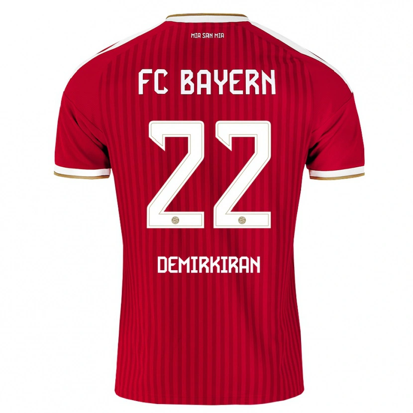 Danxen Kvinder Ediz Demirkiran #22 Rød Hvid Blå Hjemmebane Spillertrøjer 2026/27 Trøje T-Shirt