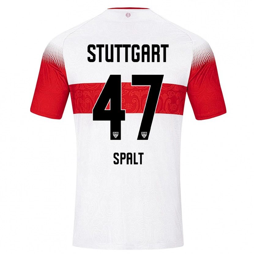 Danxen Kvinder Yanik Spalt #47 Hvid Rød Gul Hjemmebane Spillertrøjer 2026/27 Trøje T-Shirt