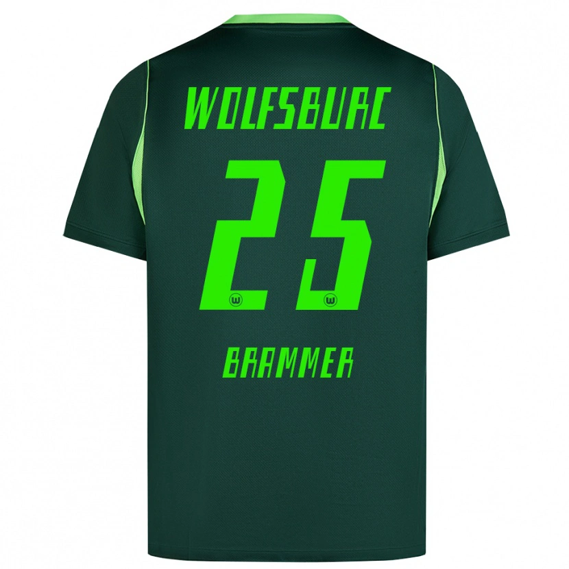 Danxen Kvinder Ole Brammer #25 Mørkegrøn Hvid Hjemmebane Spillertrøjer 2026/27 Trøje T-Shirt