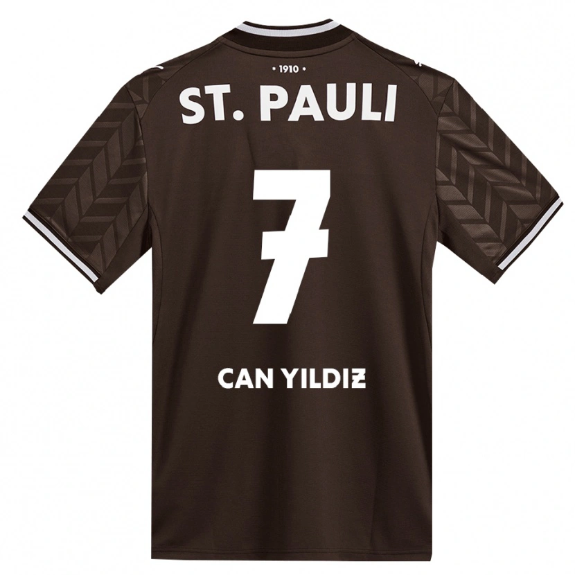 Danxen Kvinder Emre Can Yildiz #7 Cafe Hvid Hjemmebane Spillertrøjer 2026/27 Trøje T-Shirt