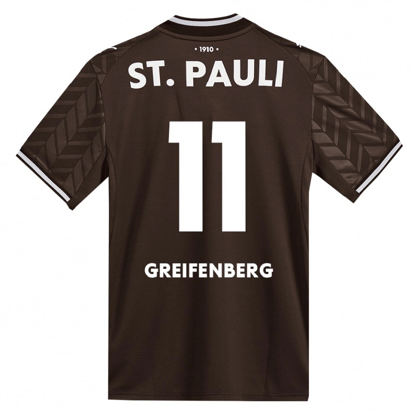 Danxen Kvinder Ann-Sophie Greifenberg #11 Cafe Hvid Hjemmebane Spillertrøjer 2026/27 Trøje T-Shirt