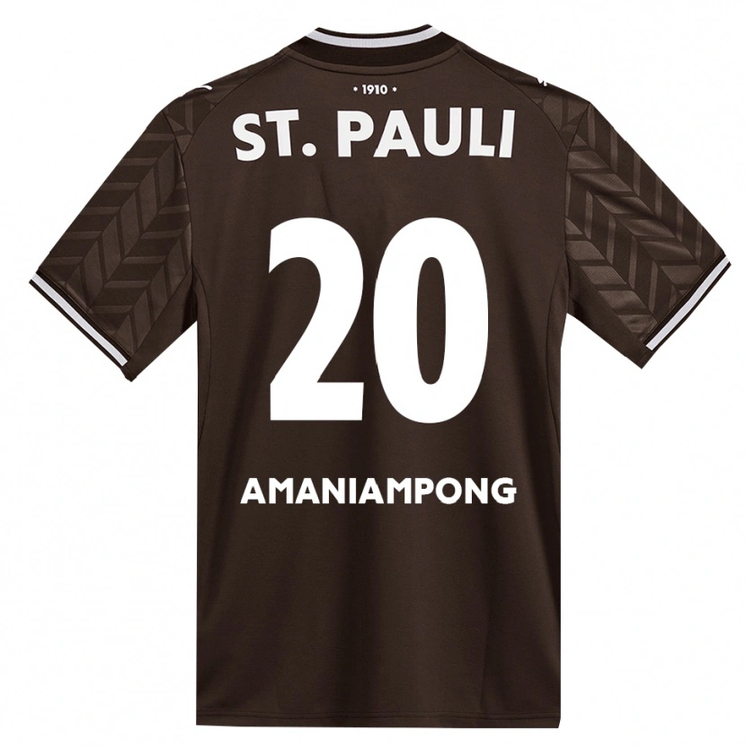 Danxen Kvinder Marces Amaniampong #20 Cafe Hvid Hjemmebane Spillertrøjer 2026/27 Trøje T-Shirt