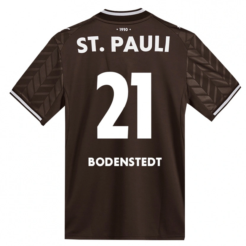 Danxen Kvinder Paula Bodenstedt #21 Cafe Hvid Hjemmebane Spillertrøjer 2026/27 Trøje T-Shirt