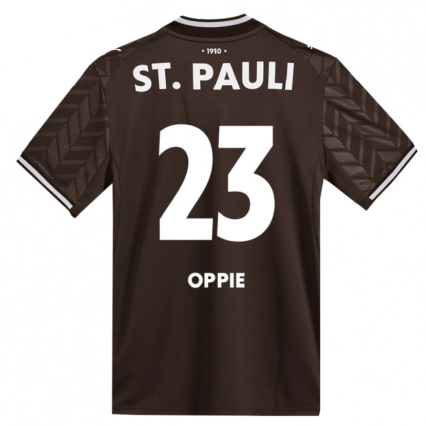 Danxen Kvinder Louis Oppie #23 Cafe Hvid Hjemmebane Spillertrøjer 2026/27 Trøje T-Shirt