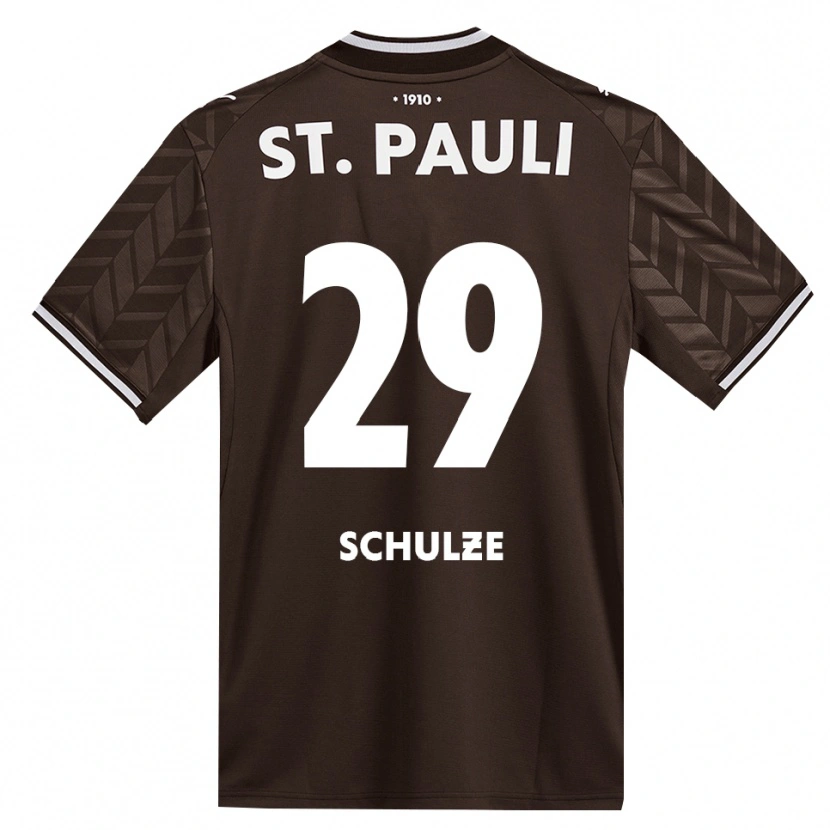 Danxen Kvinder Lucas Schulze #29 Cafe Hvid Hjemmebane Spillertrøjer 2026/27 Trøje T-Shirt