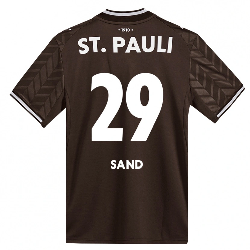 Danxen Kvinder Christoffer Sand #29 Cafe Hvid Hjemmebane Spillertrøjer 2026/27 Trøje T-Shirt