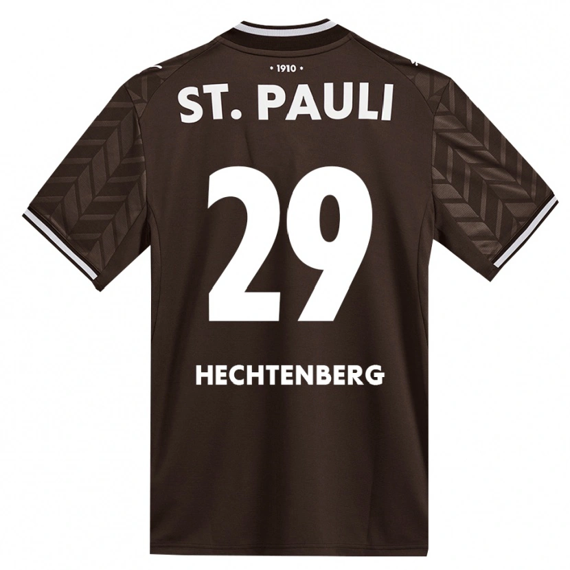 Danxen Kvinder Julia Hechtenberg #29 Cafe Hvid Hjemmebane Spillertrøjer 2026/27 Trøje T-Shirt