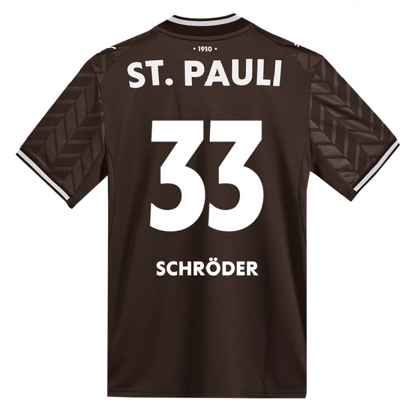 Danxen Kvinder Lennard Schröder #33 Cafe Hvid Hjemmebane Spillertrøjer 2026/27 Trøje T-Shirt