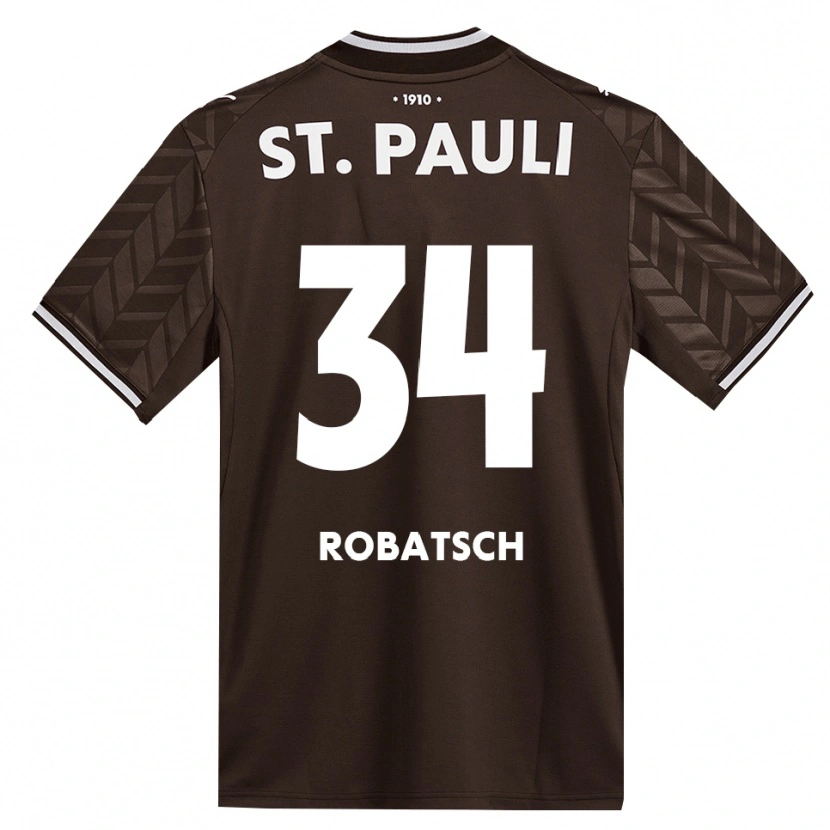 Danxen Kvinder Jannik Robatsch #34 Cafe Hvid Hjemmebane Spillertrøjer 2026/27 Trøje T-Shirt