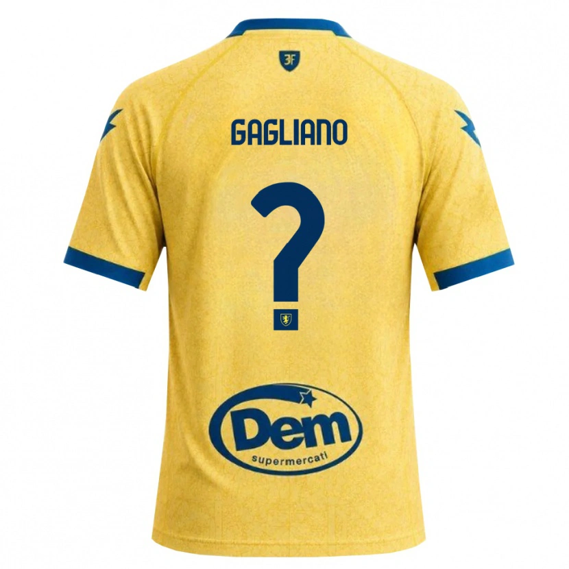 Danxen Kvinder Mattia Gagliano #0 Khaki Sort Blå Hjemmebane Spillertrøjer 2026/27 Trøje T-Shirt