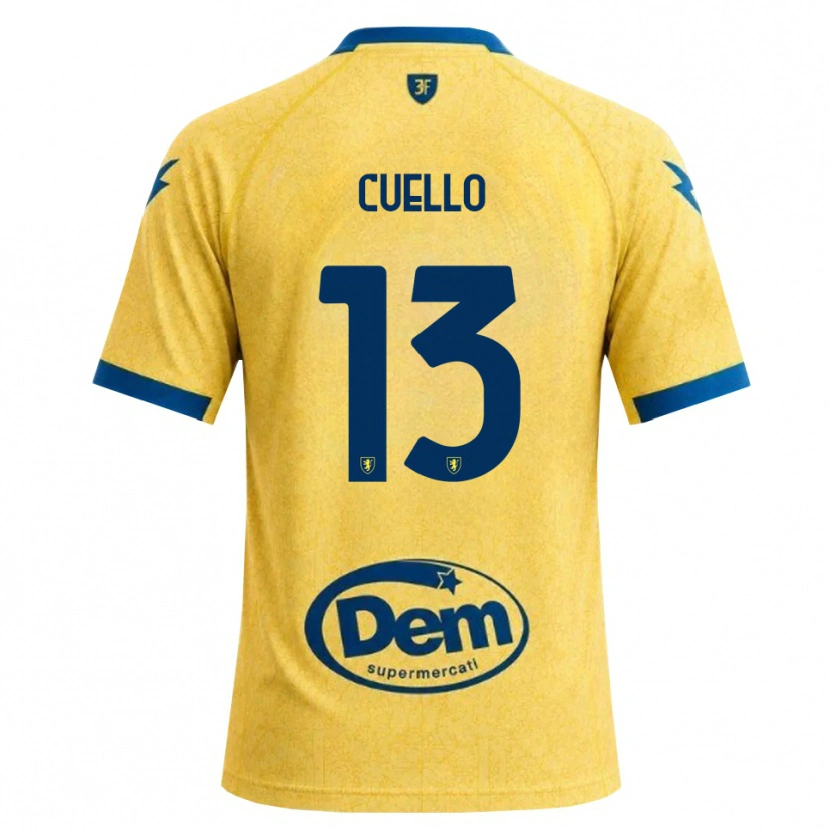 Danxen Kvinder Gabriel Cuello #13 Khaki Sort Blå Hjemmebane Spillertrøjer 2026/27 Trøje T-Shirt