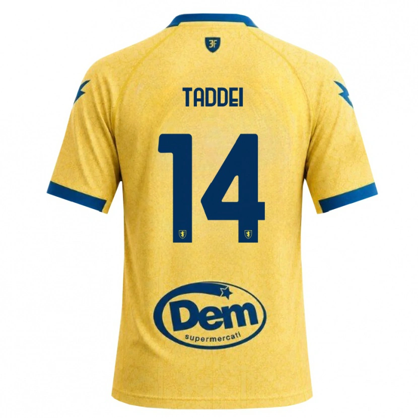 Danxen Kvinder Leonardo Taddei #14 Khaki Sort Blå Hjemmebane Spillertrøjer 2026/27 Trøje T-Shirt