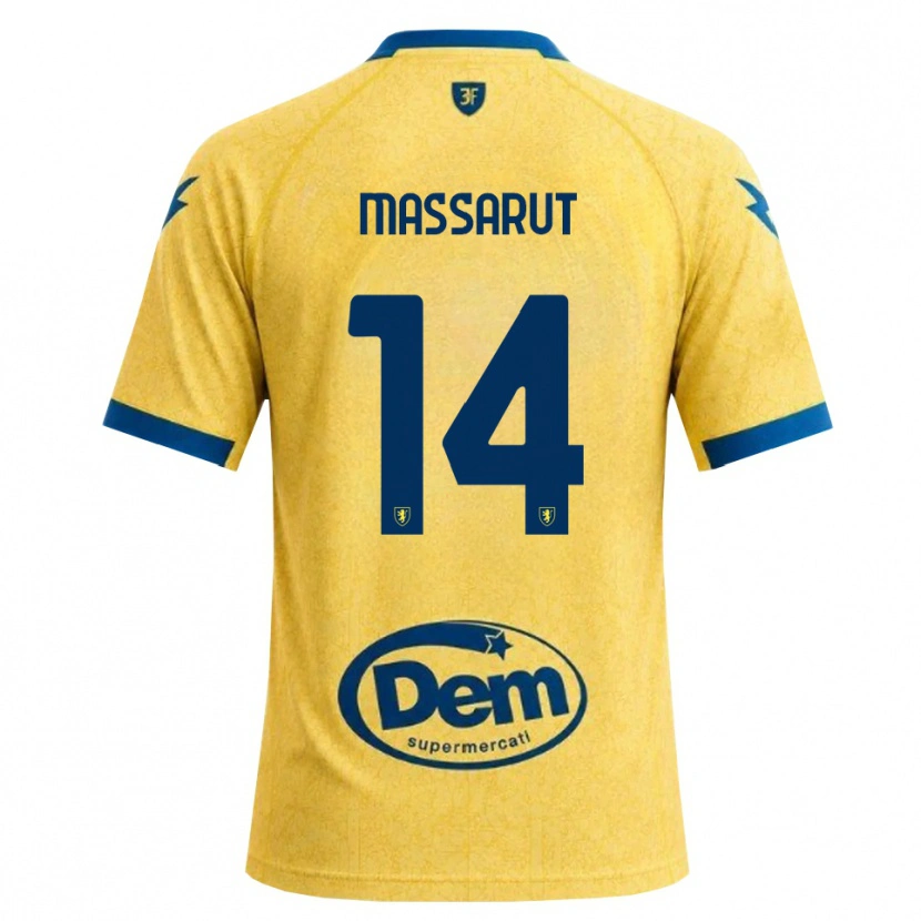 Danxen Kvinder Daniele Massarut #14 Khaki Sort Blå Hjemmebane Spillertrøjer 2026/27 Trøje T-Shirt