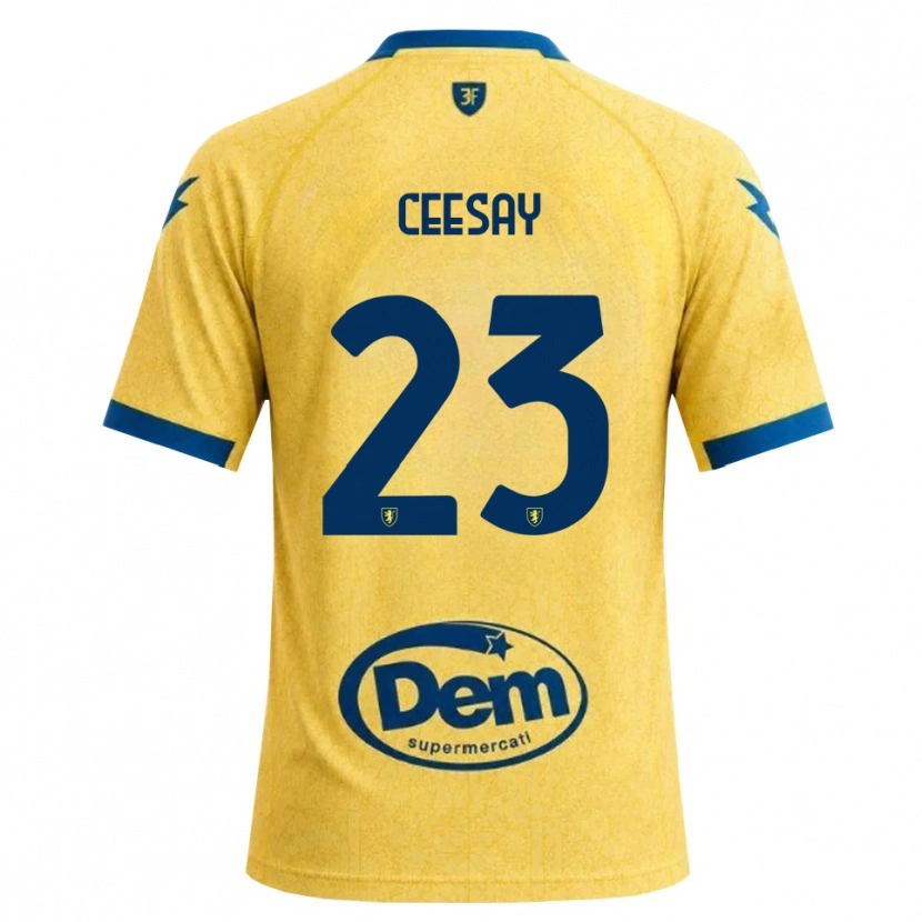 Danxen Kvinder Abubacar Ceesay #23 Khaki Sort Blå Hjemmebane Spillertrøjer 2026/27 Trøje T-Shirt