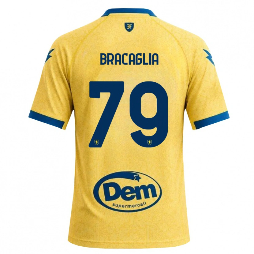 Danxen Kvinder Gabriele Bracaglia #79 Khaki Sort Blå Hjemmebane Spillertrøjer 2026/27 Trøje T-Shirt