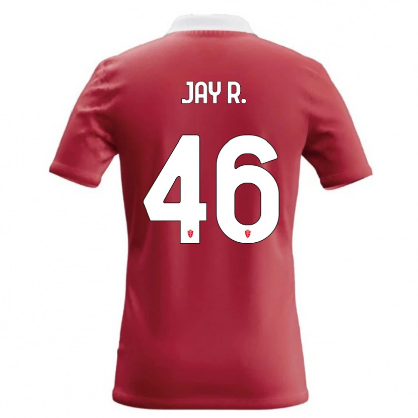 Danxen Kvinder Jay Robinson #46 Rød Hvid Hjemmebane Spillertrøjer 2026/27 Trøje T-Shirt