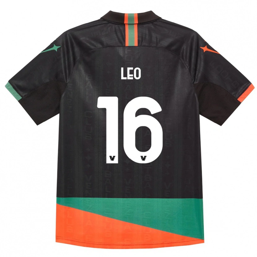 Danxen Kvinder Andrea Leo #16 Sort Orange Grøn Hjemmebane Spillertrøjer 2026/27 Trøje T-Shirt
