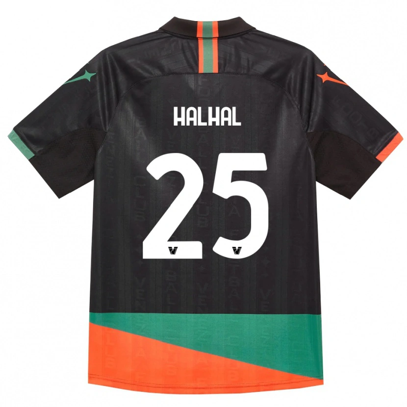 Danxen Kvinder Redouane Halhal #25 Sort Orange Grøn Hjemmebane Spillertrøjer 2026/27 Trøje T-Shirt