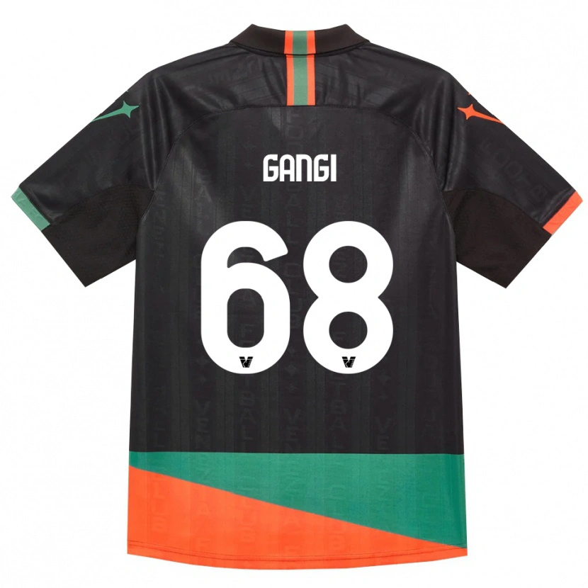 Danxen Kvinder Chiara Gangi #68 Sort Orange Grøn Hjemmebane Spillertrøjer 2026/27 Trøje T-Shirt