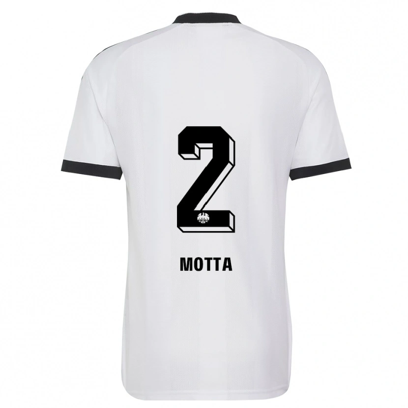 Danxen Kvinder Noel Motta #2 Sort Hvid Udebane Spillertrøjer 2026/27 Trøje T-Shirt