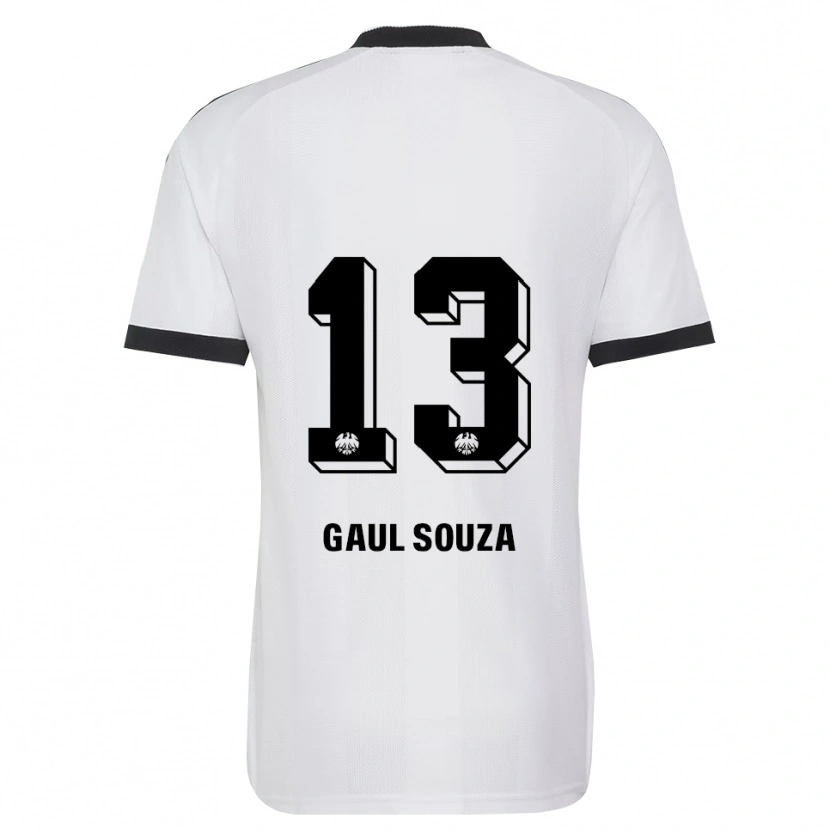 Danxen Kvinder Alessandro Gaul Souza #13 Sort Hvid Udebane Spillertrøjer 2026/27 Trøje T-Shirt