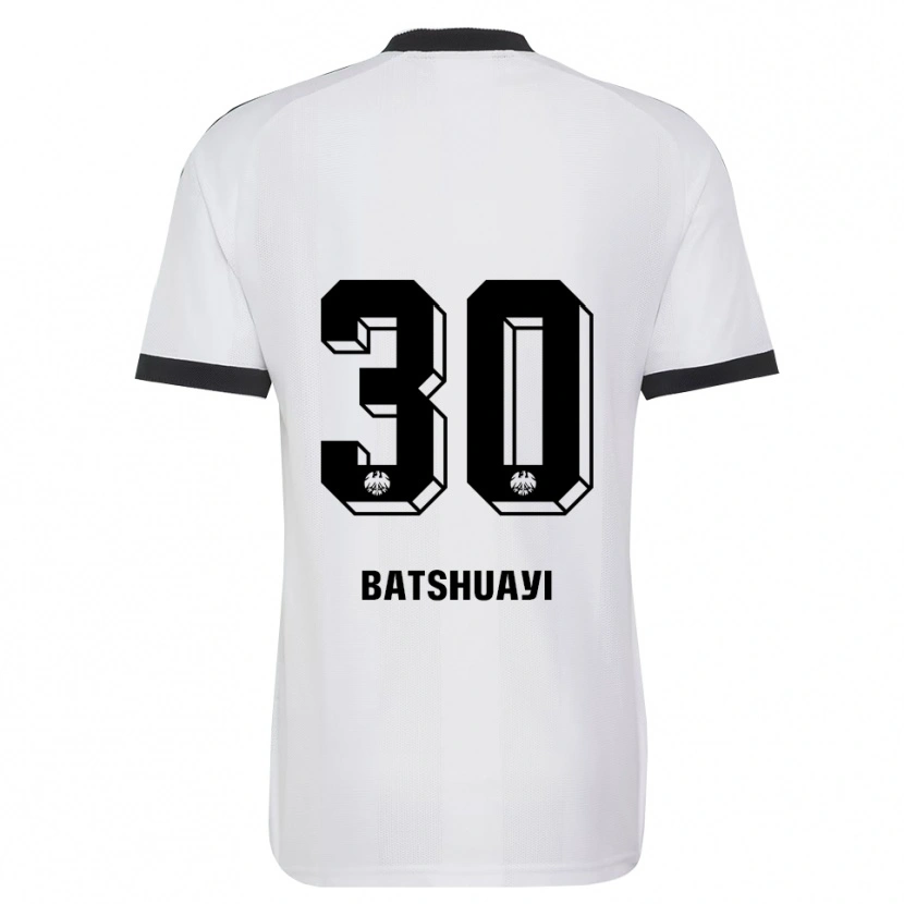 Danxen Kvinder Michy Batshuayi #30 Sort Hvid Udebane Spillertrøjer 2026/27 Trøje T-Shirt