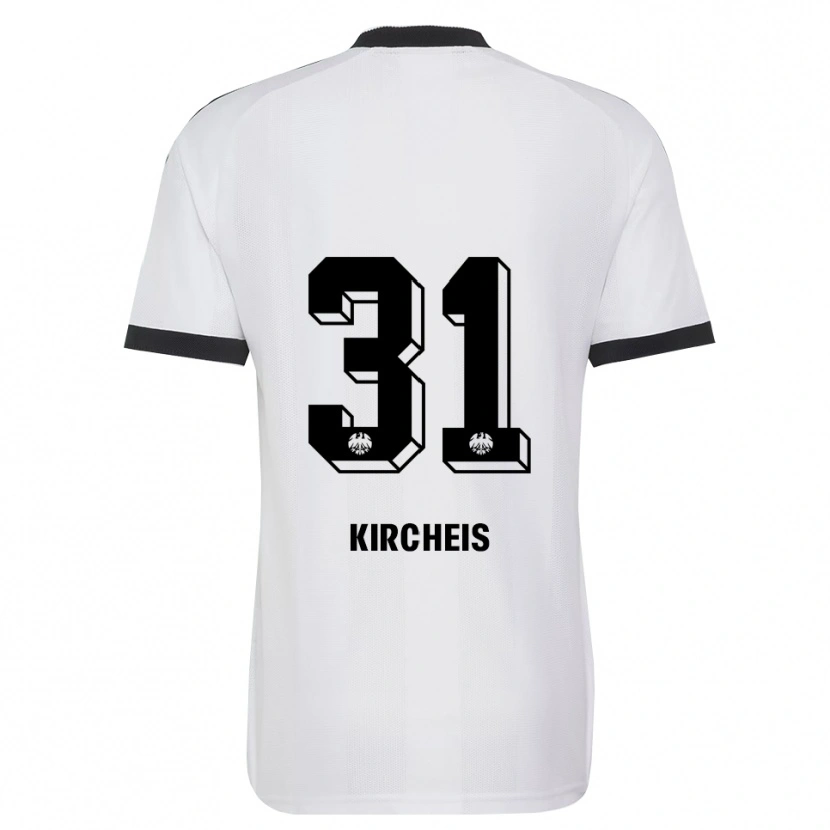 Danxen Kvinder Ole Kircheis #31 Sort Hvid Udebane Spillertrøjer 2026/27 Trøje T-Shirt