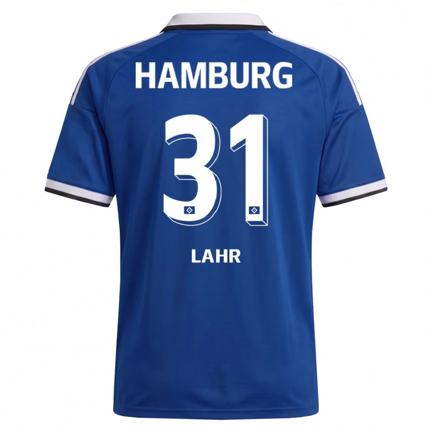 Danxen Kvinder Jobina Lahr #31 Hvid Blå Udebane Spillertrøjer 2026/27 Trøje T-Shirt