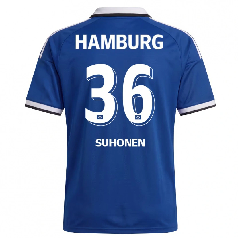 Danxen Kvinder Anssi Suhonen #36 Hvid Blå Udebane Spillertrøjer 2026/27 Trøje T-Shirt