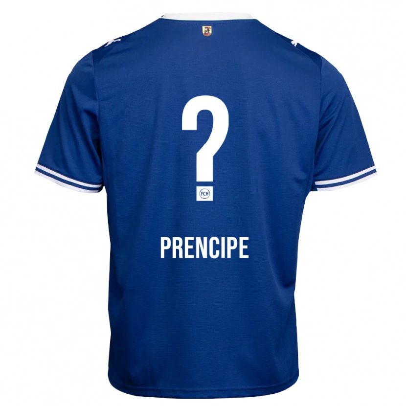 Danxen Kvinder Alessandro Prencipe #0 Kongelig Blå Hvid Udebane Spillertrøjer 2026/27 Trøje T-Shirt