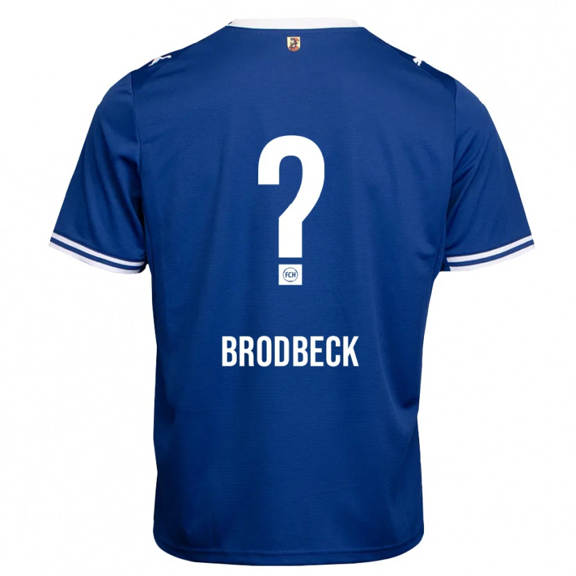Danxen Kvinder Siska Brodbeck #0 Kongelig Blå Hvid Udebane Spillertrøjer 2026/27 Trøje T-Shirt