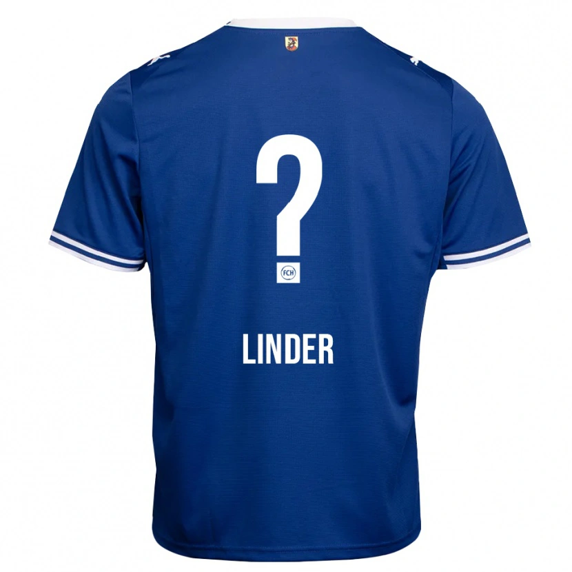 Danxen Kvinder Madeleine Linder #0 Kongelig Blå Hvid Udebane Spillertrøjer 2026/27 Trøje T-Shirt