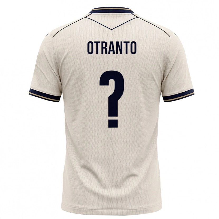 Danxen Kvinder Clemente Otranto #0 Off-White Blækblå Udebane Spillertrøjer 2026/27 Trøje T-Shirt