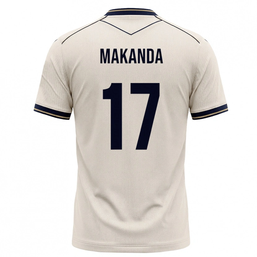 Danxen Kvinder Blessing Makanda #17 Off-White Blækblå Udebane Spillertrøjer 2026/27 Trøje T-Shirt