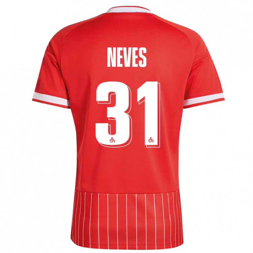 Danxen Kvinder Gil Neves #31 Rød Hvid Grøn Udebane Spillertrøjer 2026/27 Trøje T-Shirt