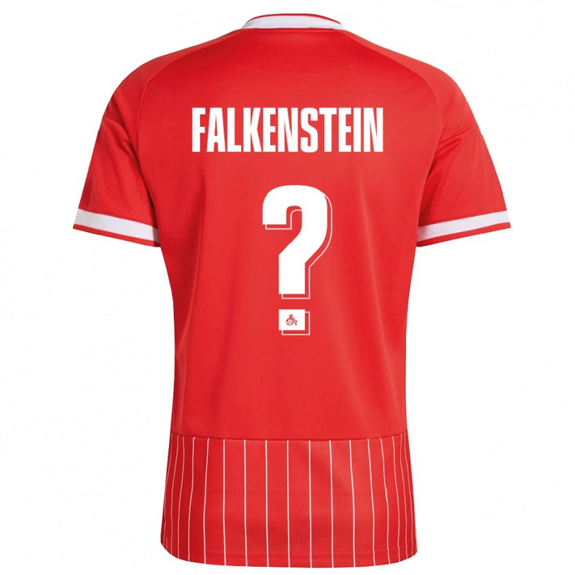 Danxen Kvinder Emilio Falkenstein #0 Rød Hvid Grøn Udebane Spillertrøjer 2026/27 Trøje T-Shirt
