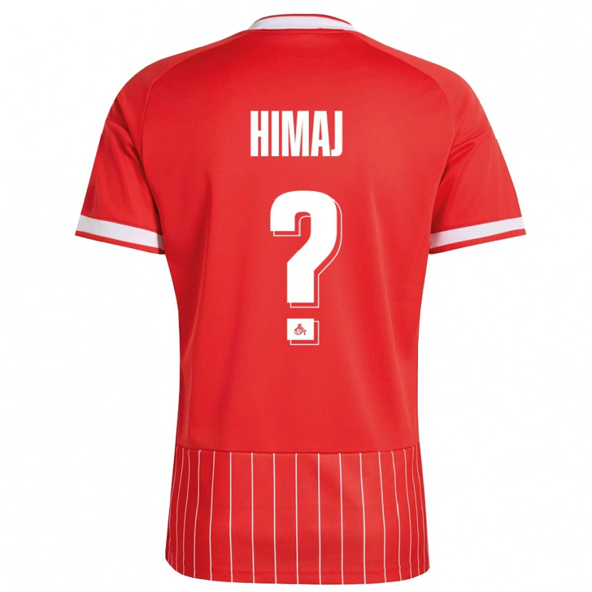 Danxen Kvinder Leart Himaj #0 Rød Hvid Grøn Udebane Spillertrøjer 2026/27 Trøje T-Shirt