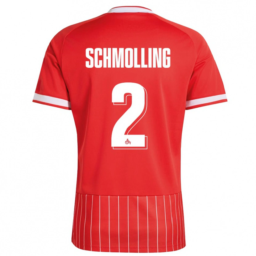 Danxen Kvinder Viktor Schmolling #2 Rød Hvid Grøn Udebane Spillertrøjer 2026/27 Trøje T-Shirt
