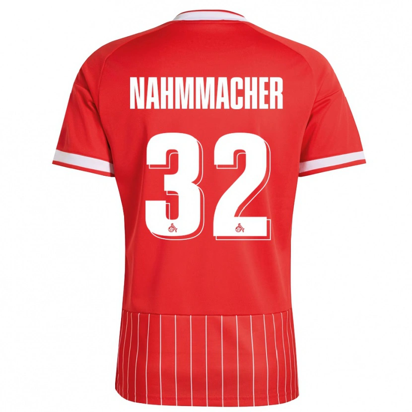 Danxen Kvinder Emil Nahmmacher #32 Rød Hvid Grøn Udebane Spillertrøjer 2026/27 Trøje T-Shirt