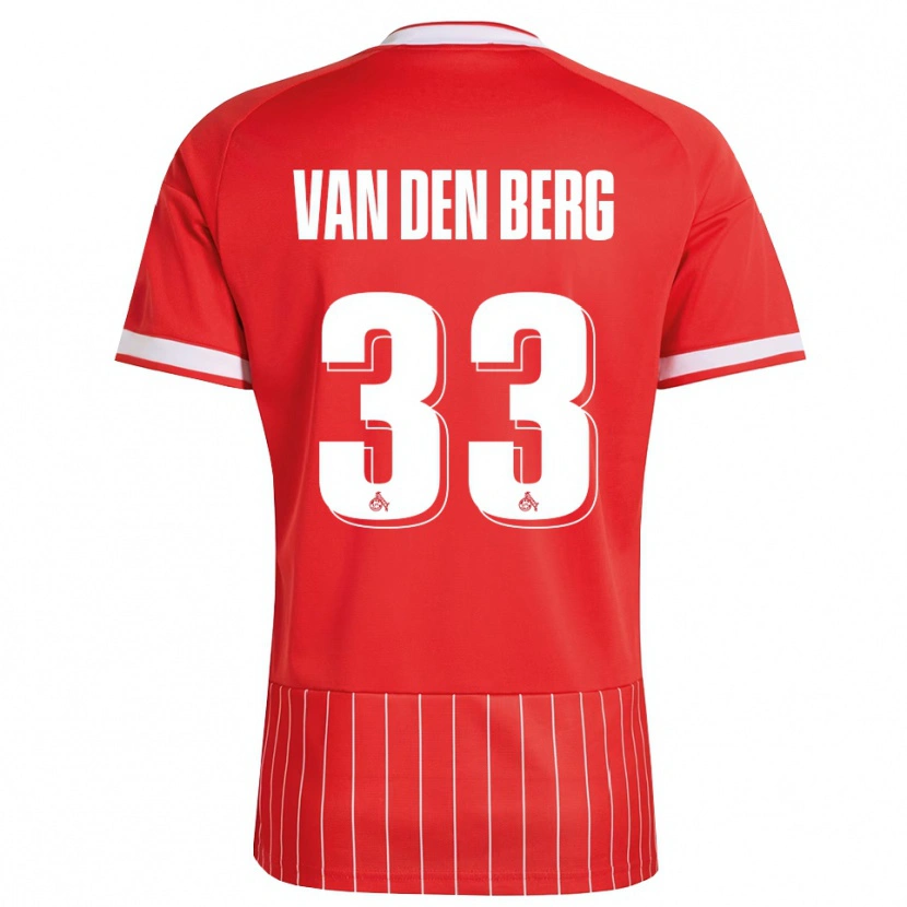 Danxen Kvinder Rav Van Den Berg #33 Rød Hvid Grøn Udebane Spillertrøjer 2026/27 Trøje T-Shirt